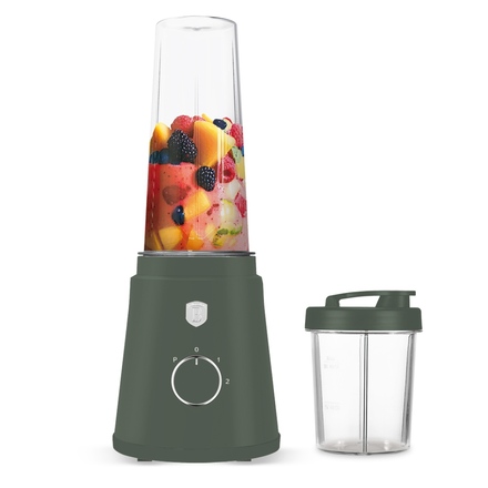 Stolní mixér Berlingerhaus BH-9879 smoothie maker s lahví Matte Green Collection