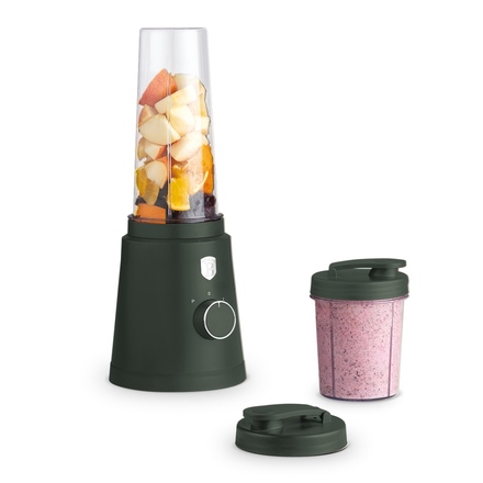Stolní mixér Berlingerhaus BH-9879 smoothie maker s lahví Matte Green Collection (1)