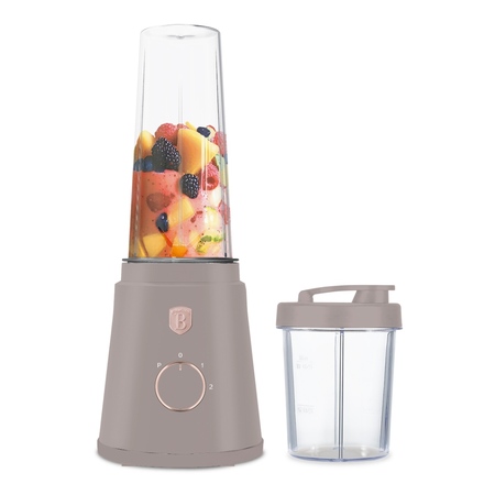 Stolní mixér Berlingerhaus BH-9875 smoothie maker s lahví Taupe Collection