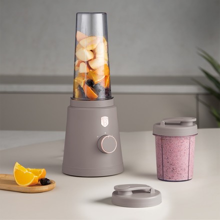 Stolní mixér Berlingerhaus BH-9875 smoothie maker s lahví Taupe Collection (1)