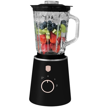 Stolní mixér Berlingerhaus BH-9821 se skleněnou nádobou 1,5 L 1000 W Black Rose Collection