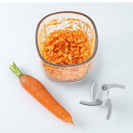 Elektrický sekáček Kela KL-10131 sklo krém 0,8l 12,5x12x22,5cm (5)