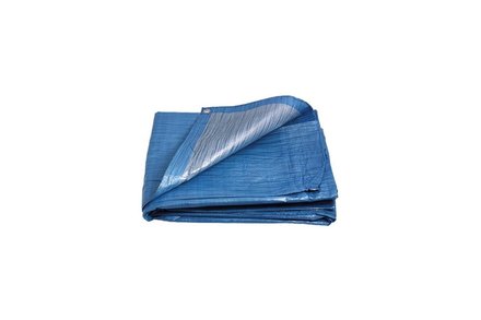 Plachta zakrývací Enpro 720595 STANDARD, 15 x 20 m, 70 g/m?, modro - stříbrná
