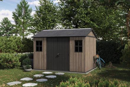 Zahradní domek Keter Apex 7,5 x 11 Ashwood, s podlahou (5)