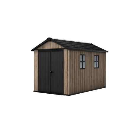 Zahradní domek Keter Apex 7,5 x 11 Ashwood, s podlahou