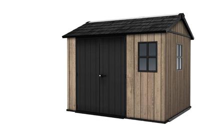 Zahradní domek Keter Apex 7,5 x 9 Ashwood, s podlahou (2)
