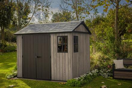 Zahradní domek Keter Apex 7,5 x 9 Ashwood, s podlahou (4)