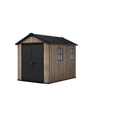 Zahradní domek Keter Apex 7,5 x 9 Ashwood, s podlahou