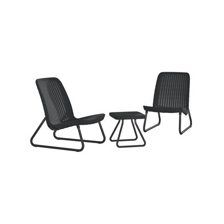 Zahradní nábytek Keter Rio Patio set grafitový