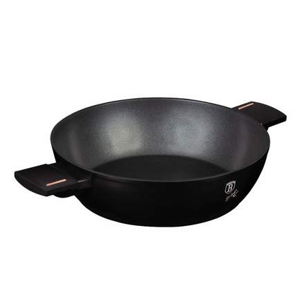 Pánev hluboká s poklicí s titanovým povrchem Berlingerhaus BH-7090 28 cm Monaco Collection (3)