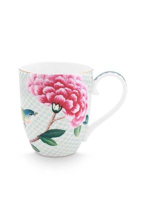 Sada hrnků Pip Studio MUGS XL Blushing Birds White 450ml 2ks