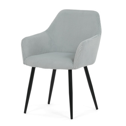 Moderní jídelní židle Autronic modrá, manšestrová látka, DCH-V4009 BLUE6