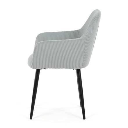 Moderní jídelní židle Autronic modrá, manšestrová látka, DCH-V4009 BLUE6 (3)