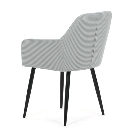 Moderní jídelní židle Autronic modrá, manšestrová látka, DCH-V4009 BLUE6 (4)