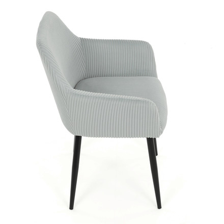 Moderní jídelní židle Autronic modrá, manšestrová látka, DCH-V4009 BLUE6 (8)