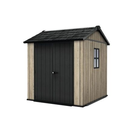 Zahradní domek Keter Apex 7,5 x 7 Ashwood, s podlahou