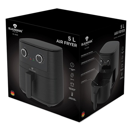 Horkovzdušná fritéza Blaumann BL-9038 5 l černo-stříbrná