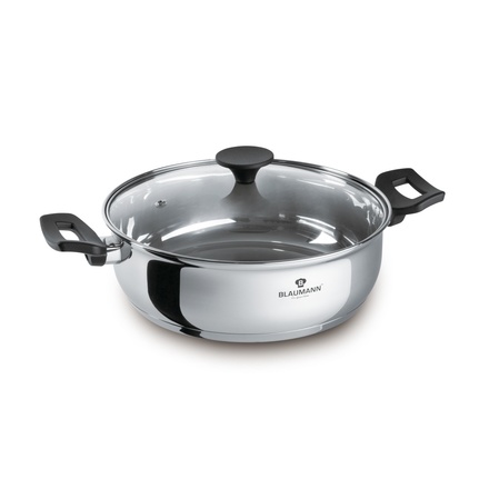Nerezový kastrol s poklicí Blaumann BL-3859 28 cm Gourmet Line