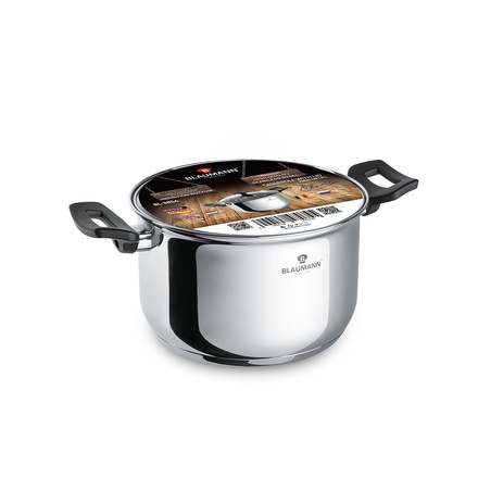 Nerezový kastrol s poklicí Blaumann BL-3854 16 cm Gourmet Line (1)