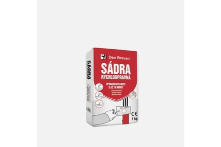 Sádra rychloopravná Euro nářadí 00416GY, 5kg