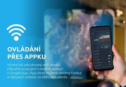 Nafukovací vířivka Marimex MSPA OSLO SAPPHIRE F-SA063W s pevnou konstrukcí (12)