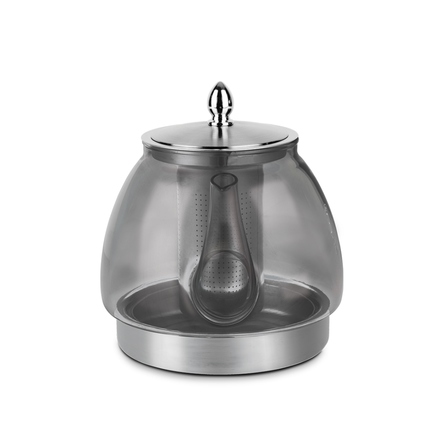 Konvice čajová Berlingerhaus BH-8944 termosklo s filtrem 1,2 l šedá pro indukci (2)