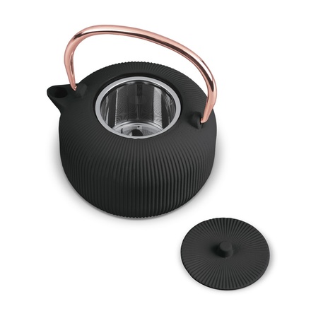 Konvice na čaj Berlingerhaus BH-8941 litinová 1 l Black Rose Collection (2)
