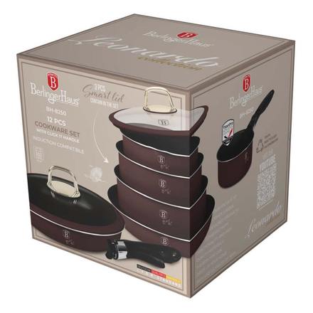 Sada nádobí s odnímatelnou rukojetí Berlingerhaus BH-8250 12 ks Leonardo Collection (7)