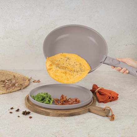 Sada nádobí s titanovým povrchem Berlingerhaus BH-8255 9 ks Taupe Collection (6)