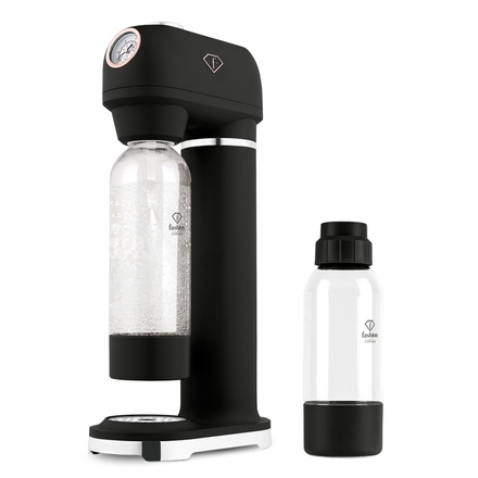 Výrobník sody Berlingerhaus FTV-0129 SODABAR + 2 lahve Matte Black - Rose Gold Collection