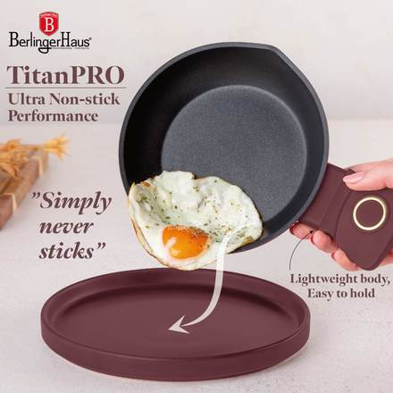 Pánev s titanovým povrchem Berlingerhaus BH-8046 16 cm Leonardo Collection (7)