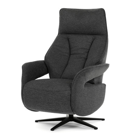 Relaxační křeslo Autronic elektrické zabudované ovládání, šedá, látka, TV-B3973 GREY2