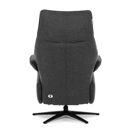 Relaxační křeslo Autronic elektrické zabudované ovládání, šedá, látka, TV-B3973 GREY2 (6)