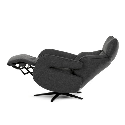 Relaxační křeslo Autronic elektrické zabudované ovládání, šedá, látka, TV-B3973 GREY2 (7)