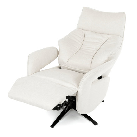 Relaxační křeslo Autronic elektrické zabudované ovládání, krémová, látka, TV-B3973 CRM2 (11)