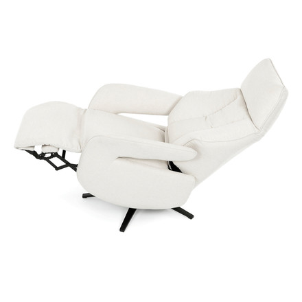 Relaxační křeslo Autronic elektrické zabudované ovládání, krémová, látka, TV-B3973 CRM2 (12)