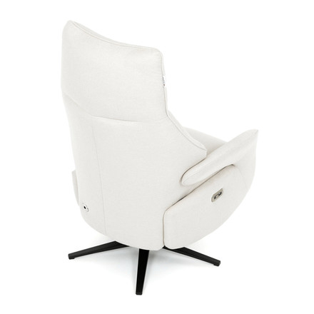 Relaxační křeslo Autronic elektrické zabudované ovládání, krémová, látka, TV-B3973 CRM2 (14)