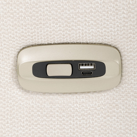 Relaxační křeslo Autronic elektrické zabudované ovládání, krémová, látka, TV-B3973 CRM2 (21)