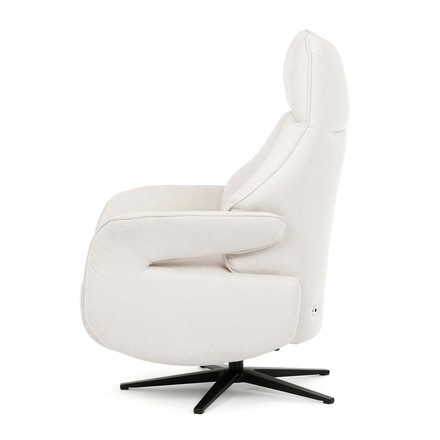 Relaxační křeslo Autronic elektrické zabudované ovládání, krémová, látka, TV-B3973 CRM2 (4)