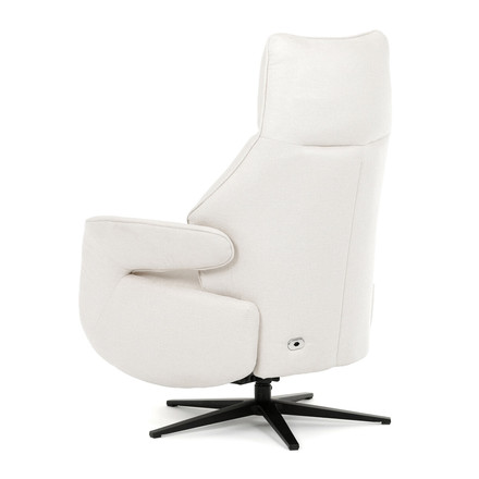 Relaxační křeslo Autronic elektrické zabudované ovládání, krémová, látka, TV-B3973 CRM2 (5)