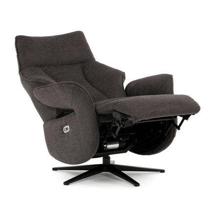 Relaxační křeslo Autronic elektrické zabudované ovládání, hnědá, látka, TV-B3973 BR2 (9)