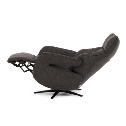 Relaxační křeslo Autronic elektrické zabudované ovládání, hnědá, látka, TV-B3973 BR2 (12)