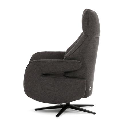 Relaxační křeslo Autronic elektrické zabudované ovládání, hnědá, látka, TV-B3973 BR2 (4)