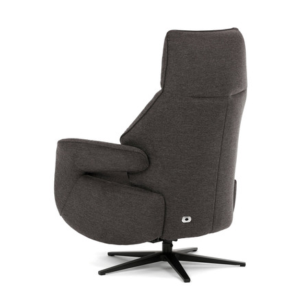 Relaxační křeslo Autronic elektrické zabudované ovládání, hnědá, látka, TV-B3973 BR2 (5)