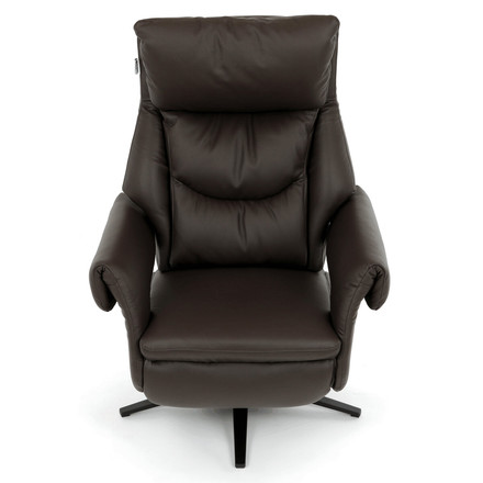 Relaxační křeslo Autronic elektrické zabudované ovládání, hnědá, kůže, TV-B3980 BR3 (13)