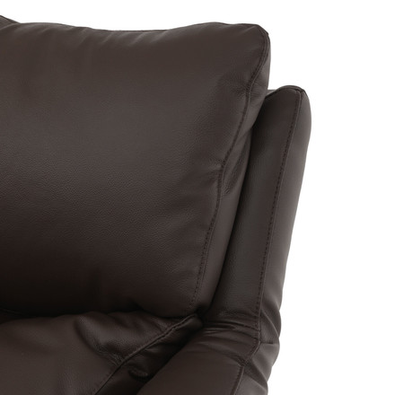 Relaxační křeslo Autronic elektrické zabudované ovládání, hnědá, kůže, TV-B3980 BR3 (20)