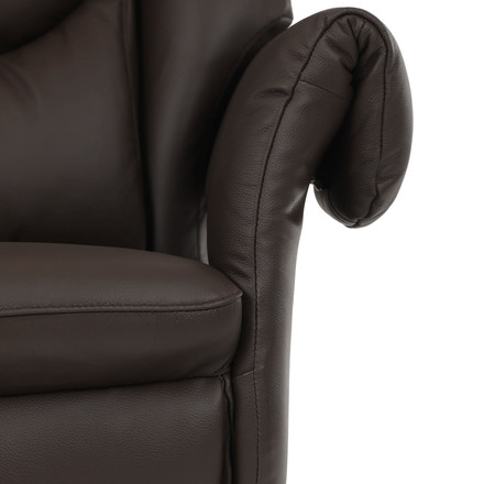 Relaxační křeslo Autronic elektrické zabudované ovládání, hnědá, kůže, TV-B3980 BR3 (24)