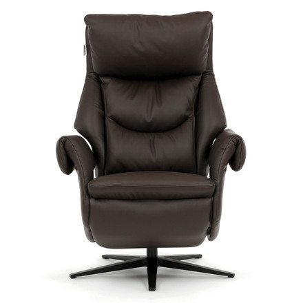 Relaxační křeslo Autronic elektrické zabudované ovládání, hnědá, kůže, TV-B3980 BR3 (2)