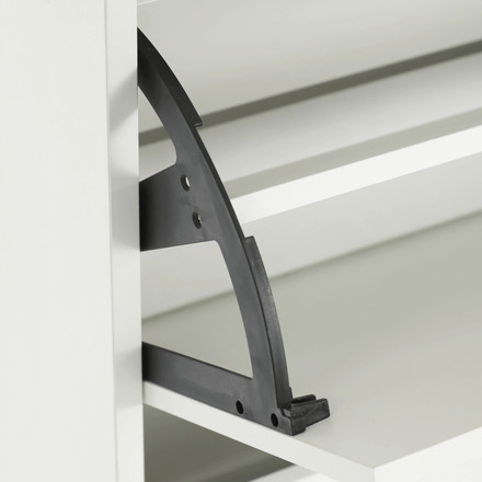 Botník Autronic mdf, bílá, ABO-G1018 WT (13)