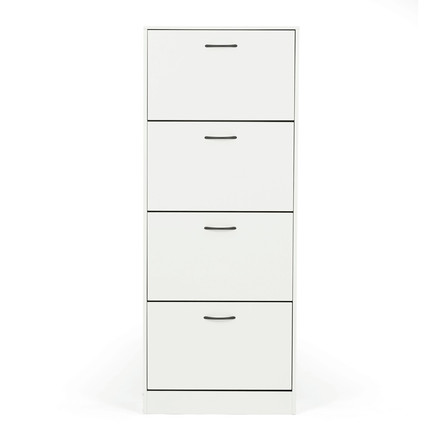 Botník Autronic mdf, bílá, ABO-G1018 WT (2)